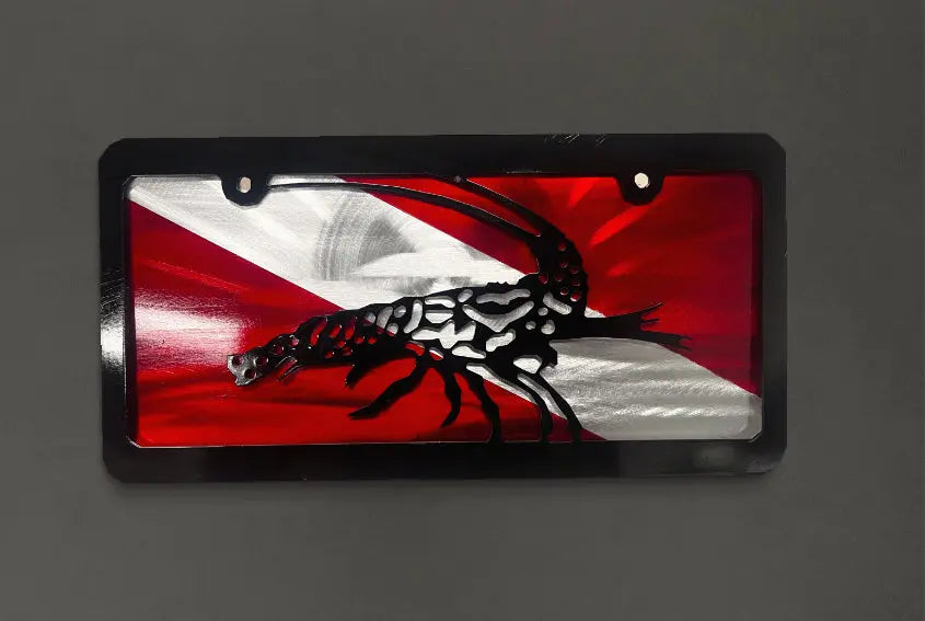 Decorative Licence plates Pete Koza Metal Art