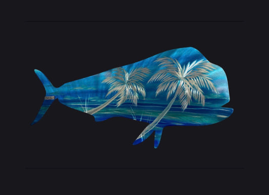 Mahi Mahi. Email me to customize PETE KOZA METAL ART
