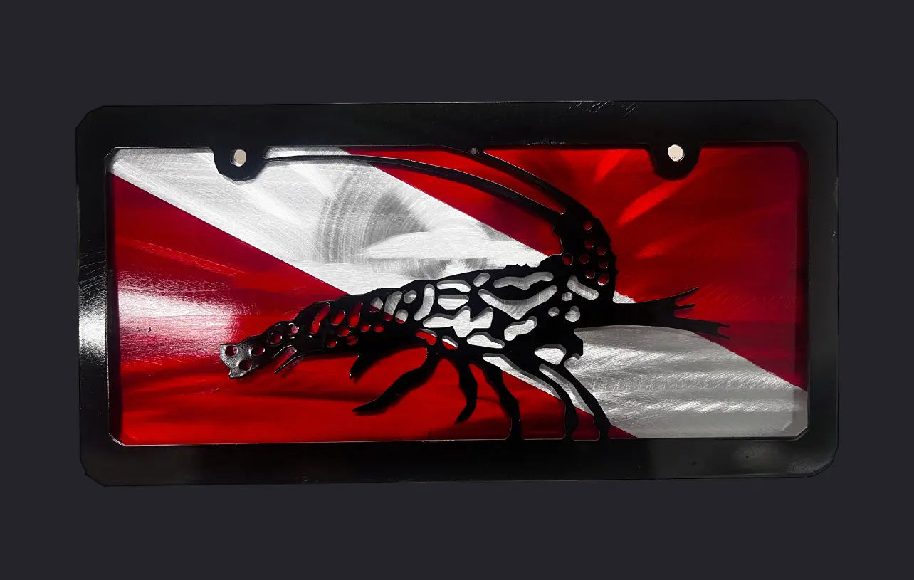 Decorative Licence plates Pete Koza Metal Art