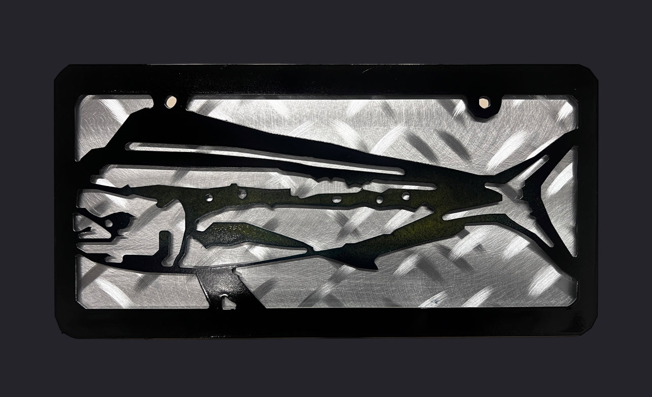 Decorative Licence plates Pete Koza Metal Art