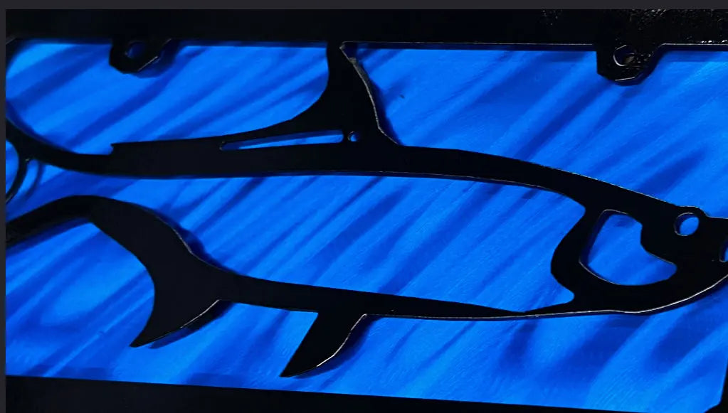 Decorative Licence plates Pete Koza Metal Art