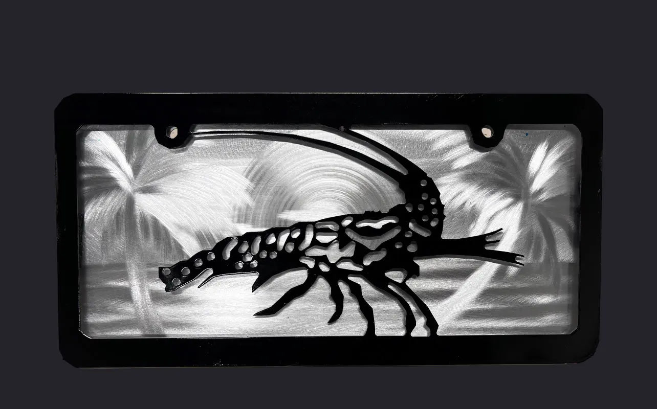 Decorative Licence plates Pete Koza Metal Art