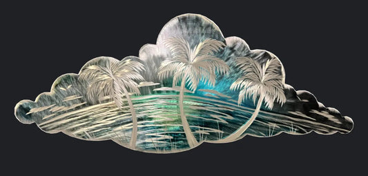 Tropical Cloud Metal Art PETE KOZA METAL ART