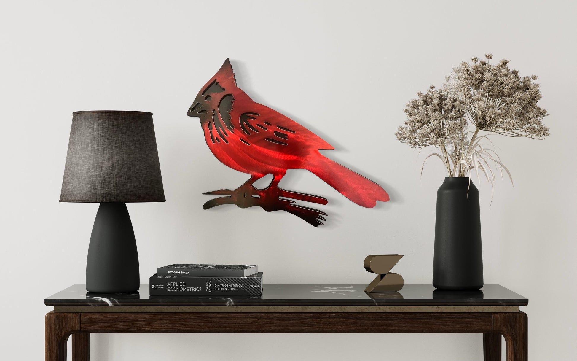 Cardinal Love Pete Koza Metal Art