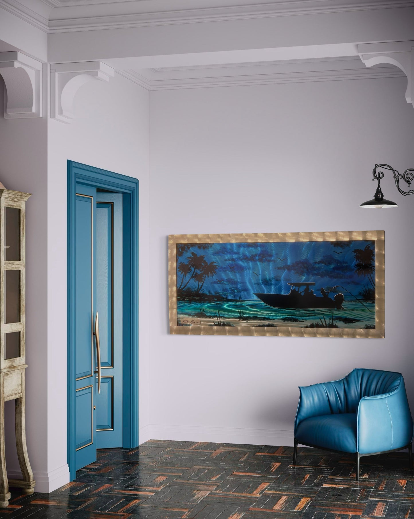 Paradise Bound (Boating edition) Pete Koza Metal Art