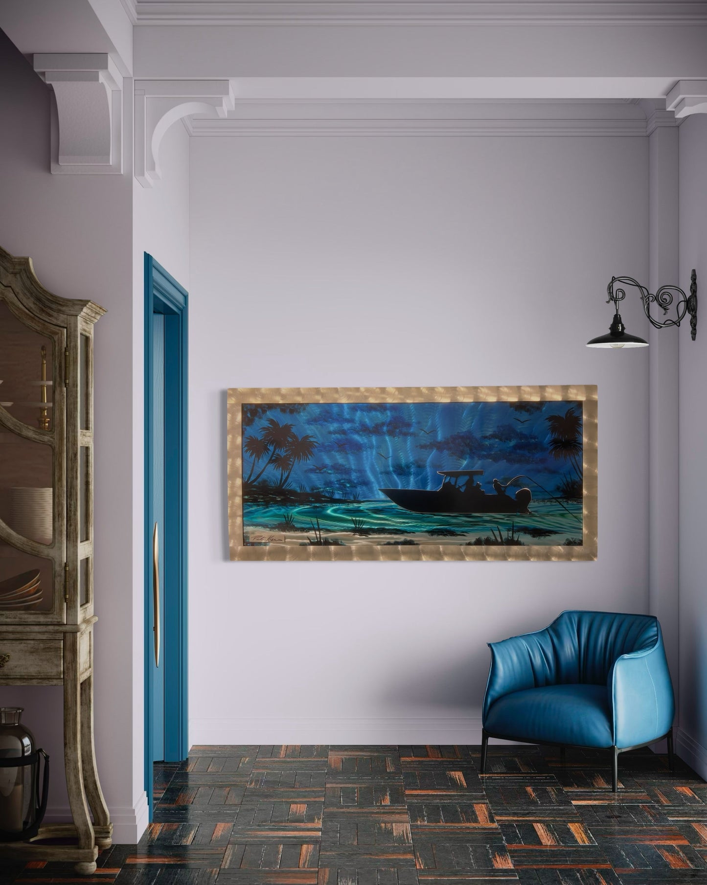 Paradise Bound (Boating edition) Pete Koza Metal Art