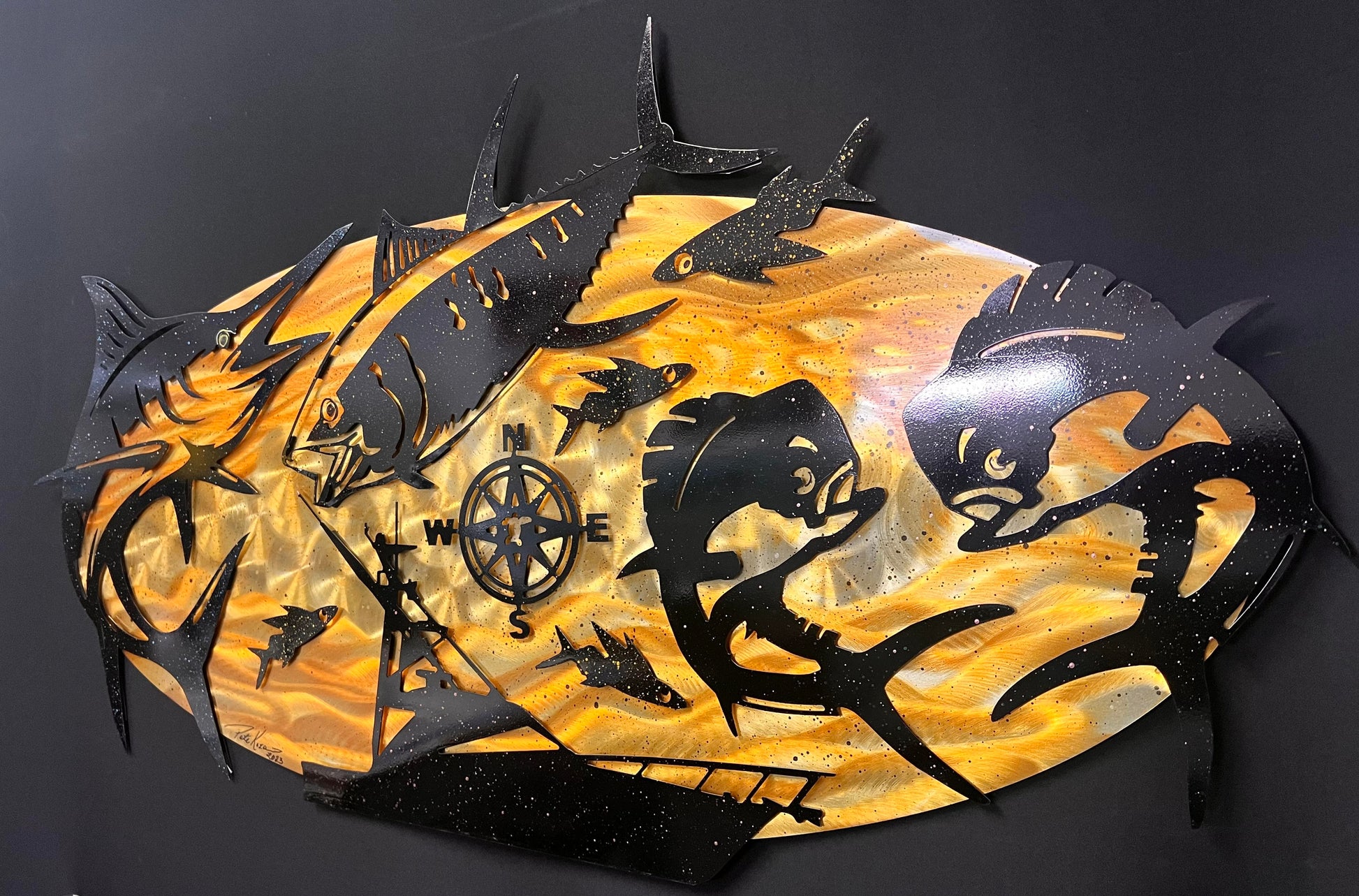 Golden Fishing Extreme "Special Edition" PETE KOZA METAL ART