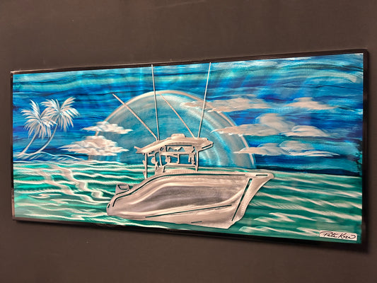 Crashing Paradise Scene "One Of A Kind" Large Design PETE KOZA METAL ART