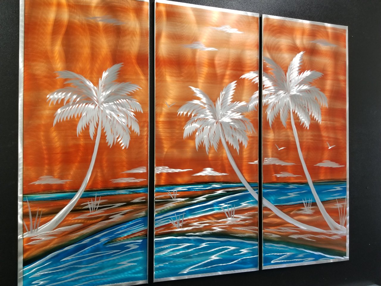 3 Panel Set Crush PETE KOZA METAL ART 2