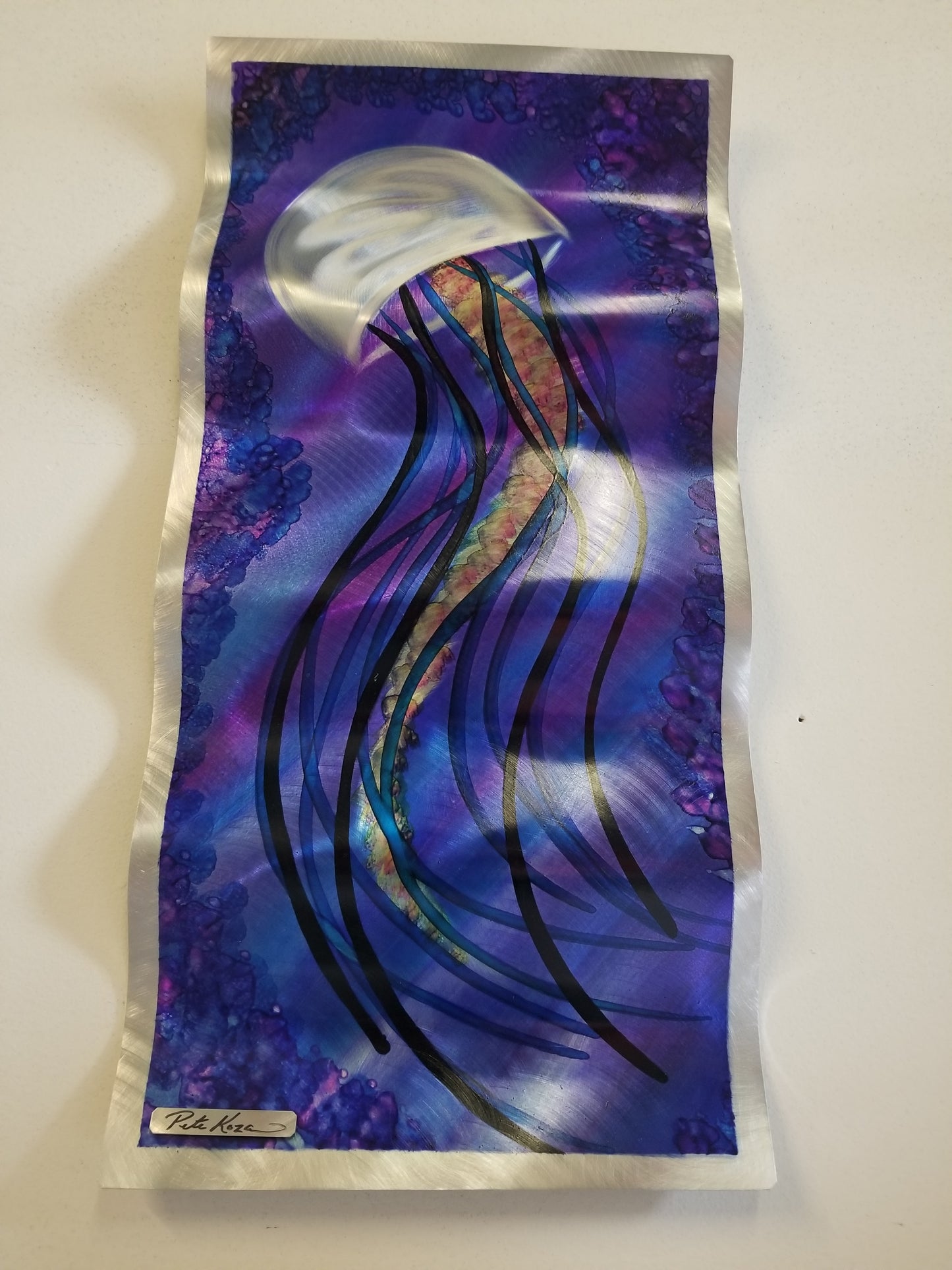 Jelly Delight Ripple Effect Pete Koza Metal Art