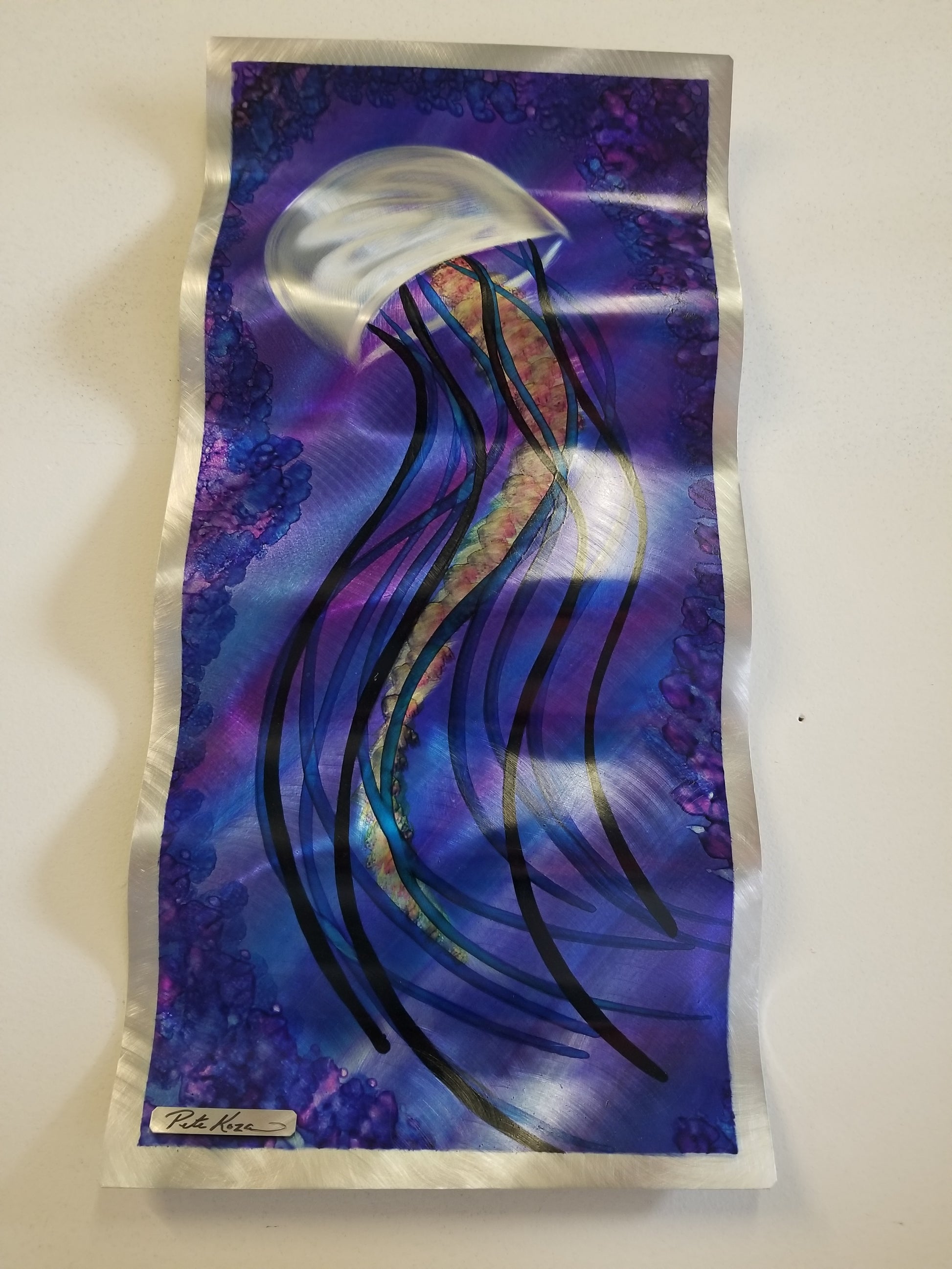 Jelly Delight Ripple Effect Pete Koza Metal Art