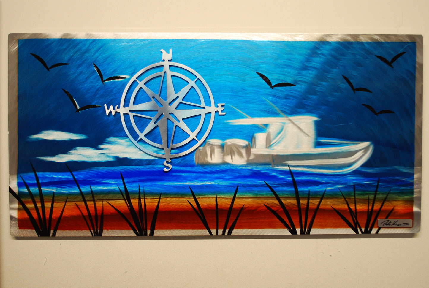 Boats and Birds PETE KOZA METAL ART