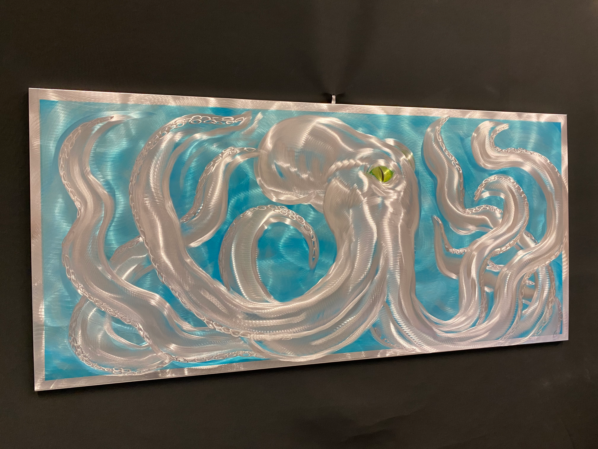 Octopus Mania "One of a Kind" PETE KOZA METAL ART