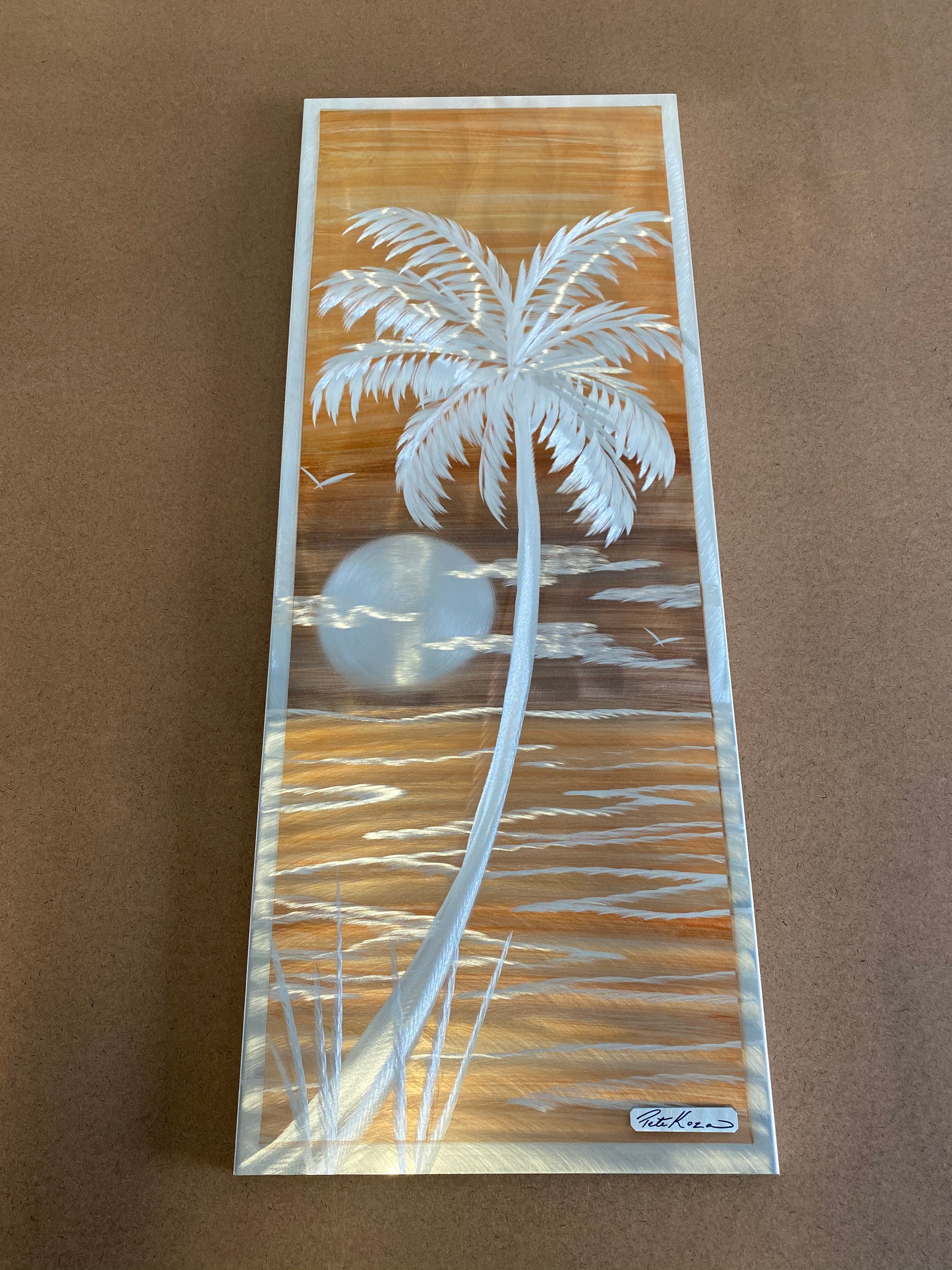 Palm Trees PETE KOZA METAL ART 2