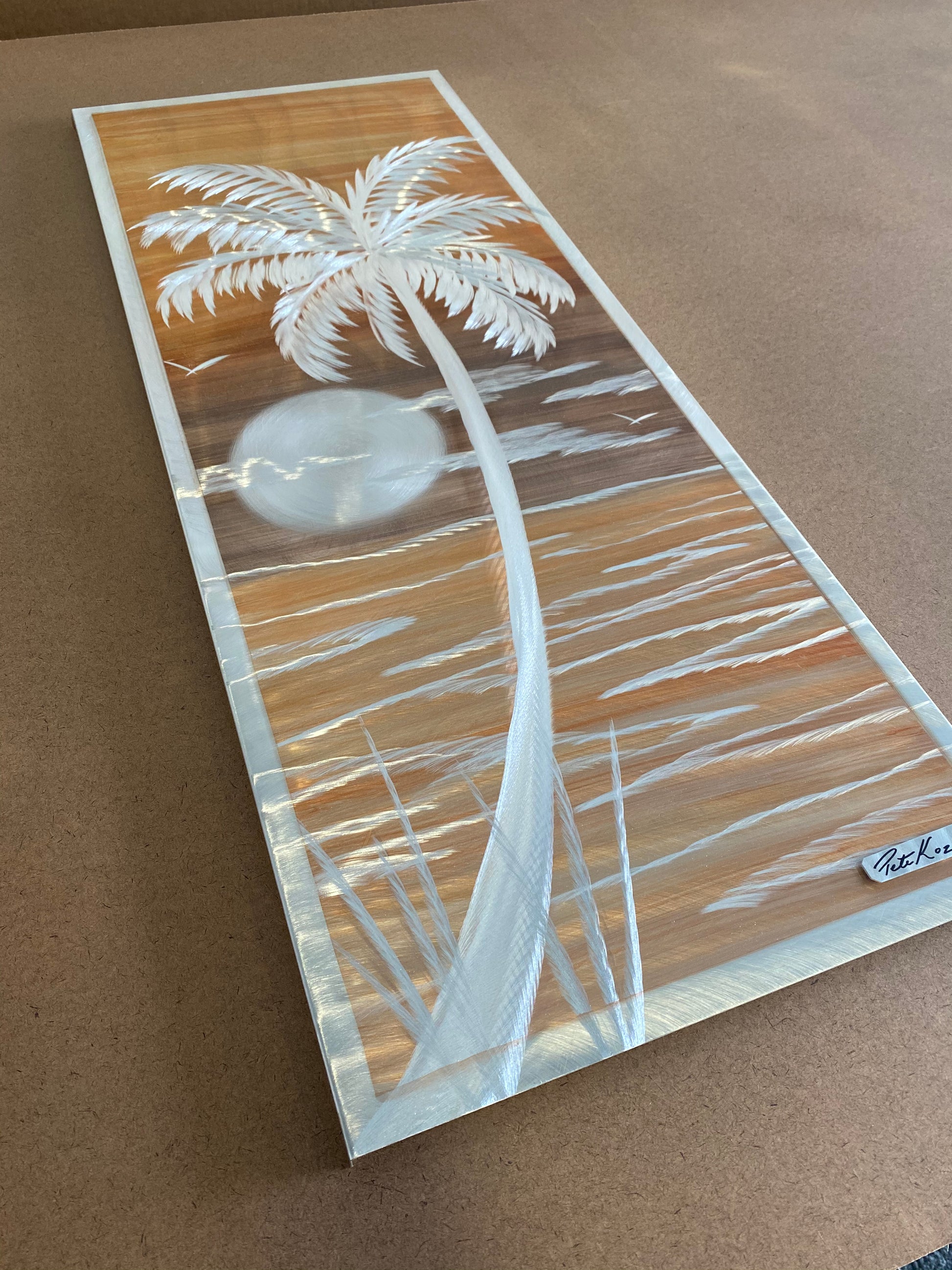 Palm Trees PETE KOZA METAL ART 2