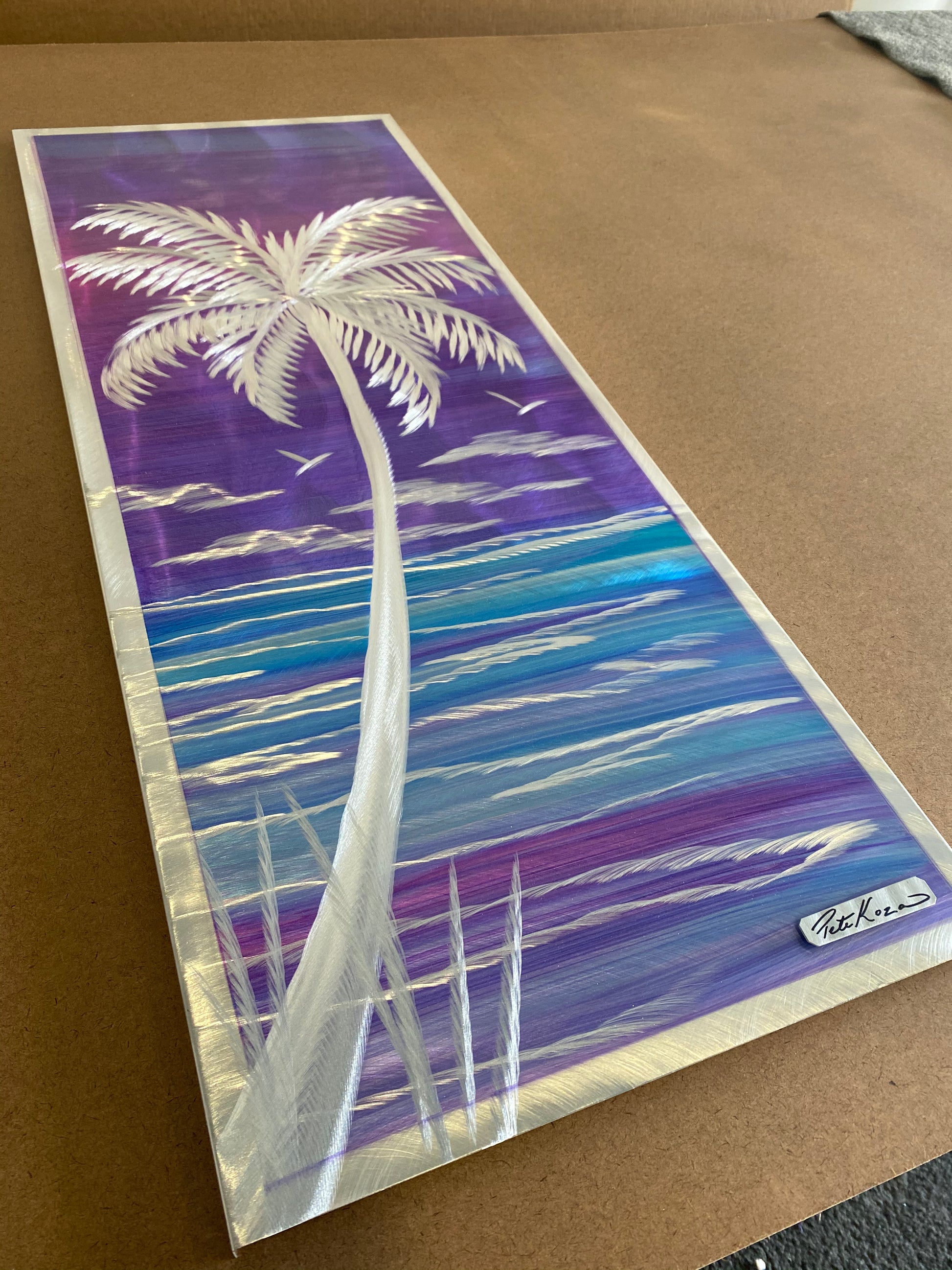 Palm Trees PETE KOZA METAL ART 2
