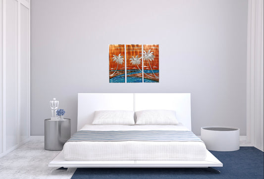 3 Panel Set Crush PETE KOZA METAL ART 2