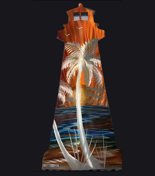 *New Light House Sunburst Blast + Color Options PETE KOZA METAL ART