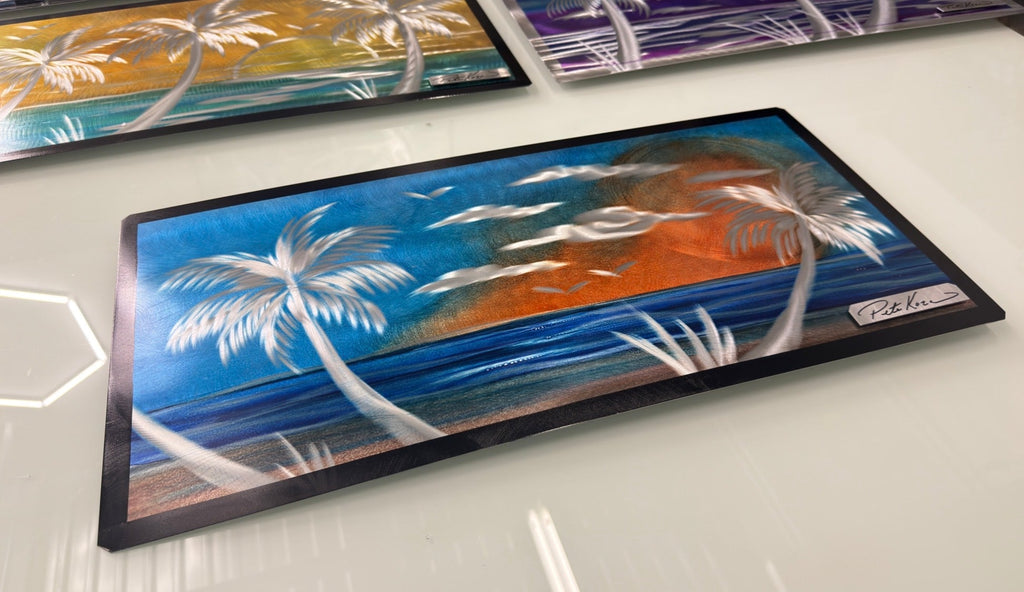 That Suns Rise! Pete Koza Metal Art