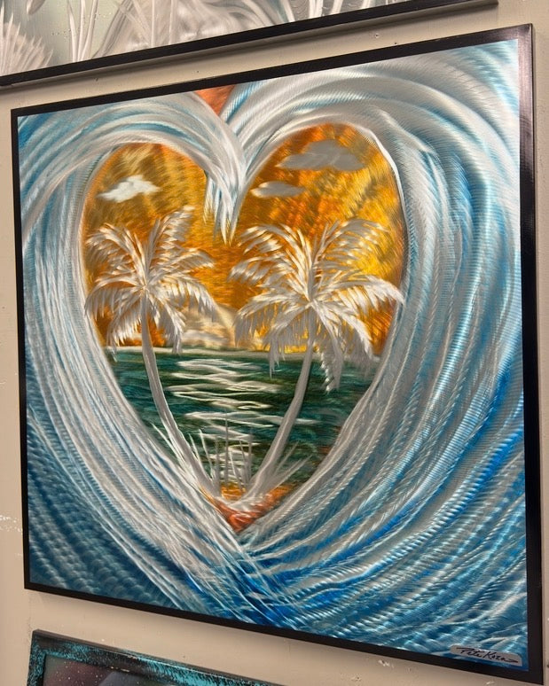 Love of life Pete Koza Metal Art