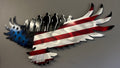 Usa soldier in Wings 36” Pete Koza Metal Art