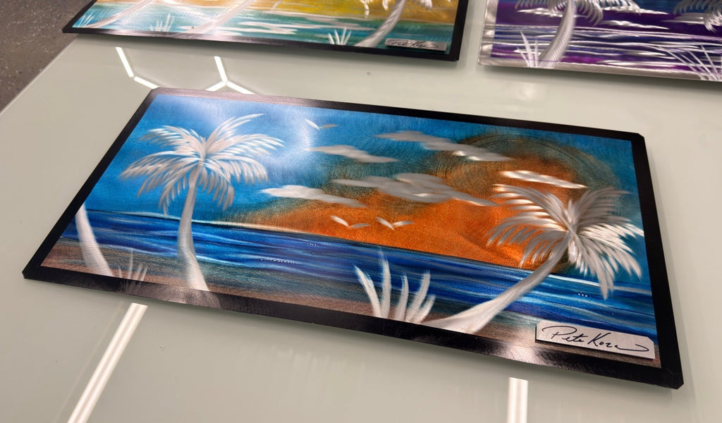 That Suns Rise! Pete Koza Metal Art