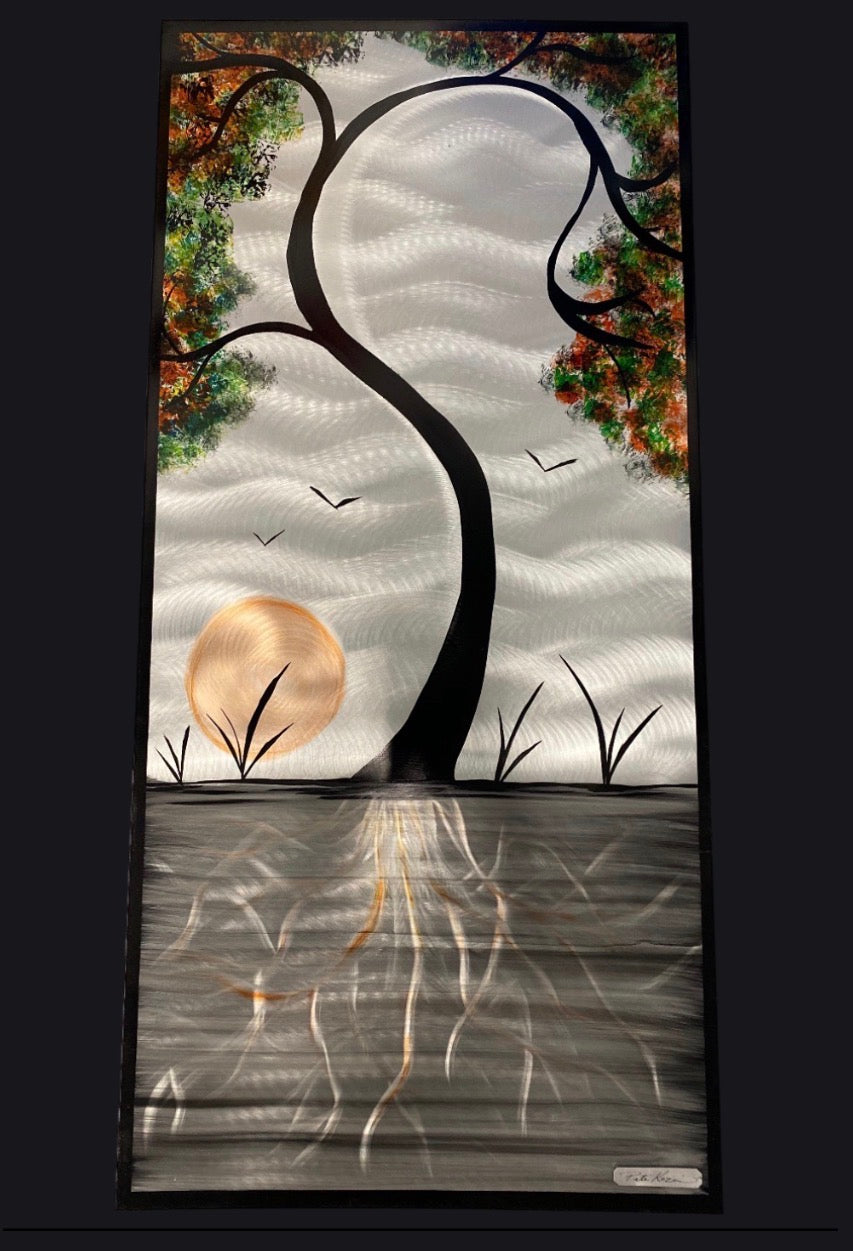 Tree of Life 24''x48'' PETE KOZA METAL ART