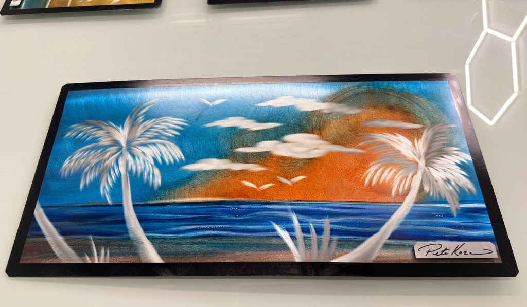 That Suns Rise! Pete Koza Metal Art