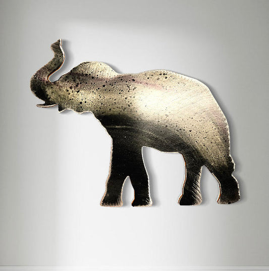 *New Elephant PETE KOZA METAL ART