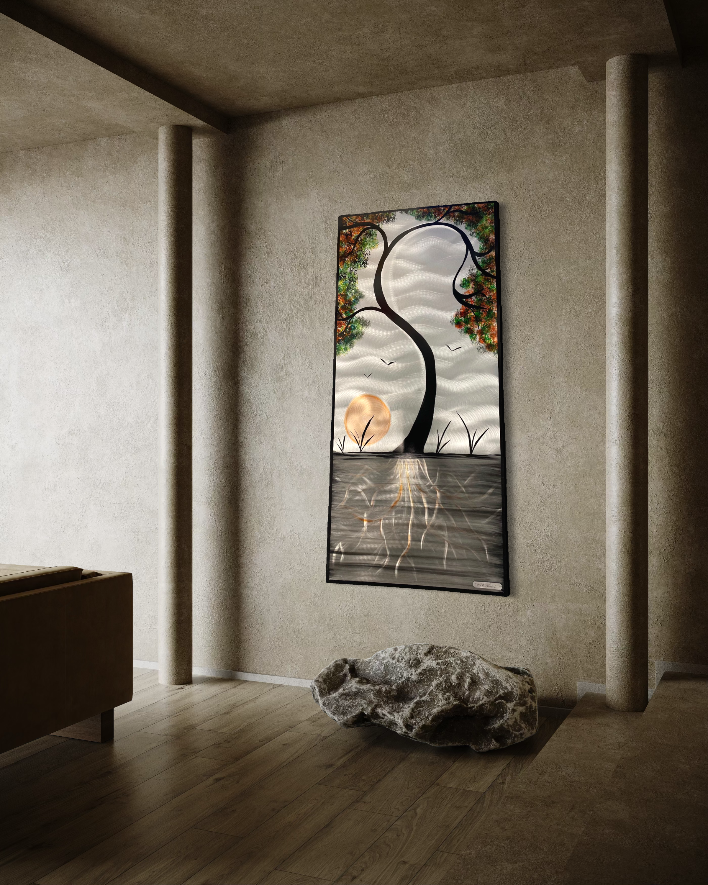 Tree of Life 24''x48'' PETE KOZA METAL ART