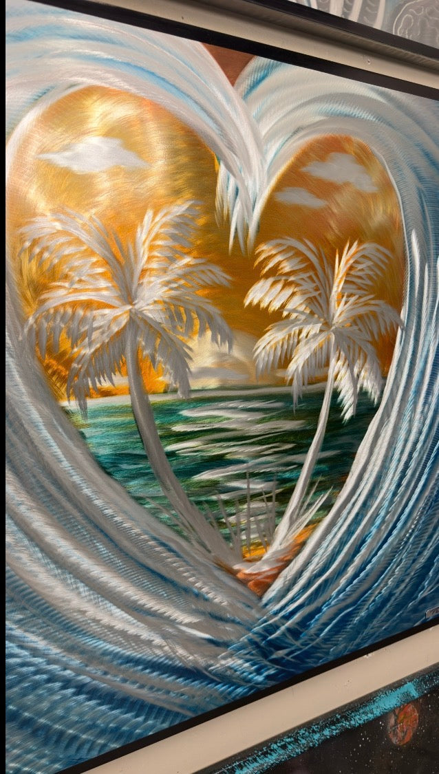 Love of life Pete Koza Metal Art