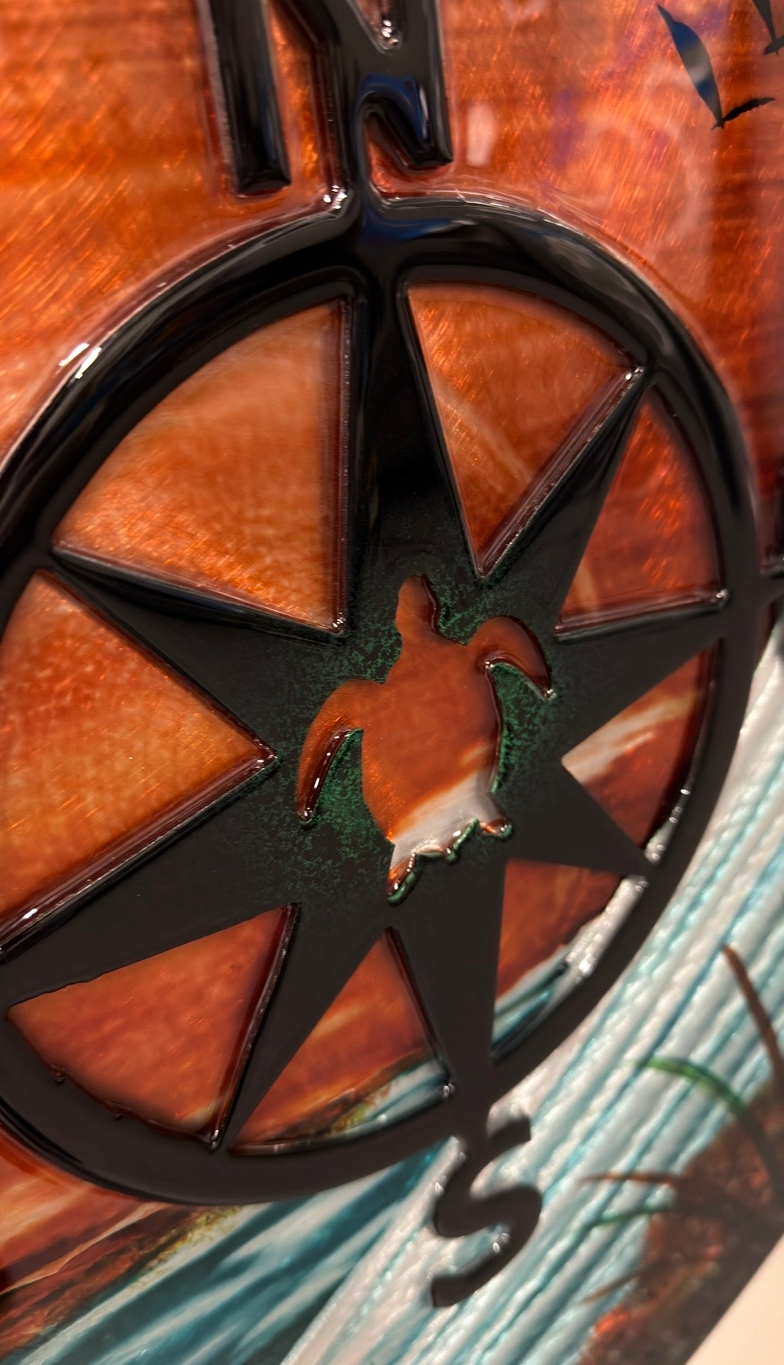 36” Circle Quest - One Of A Kind - Special Edition (wall decor) Pete Koza Metal Art