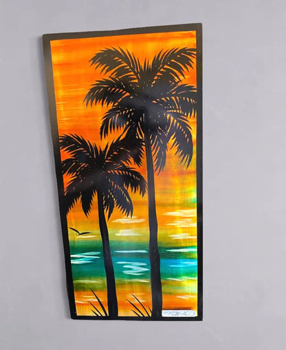 Palm Trees + Color Options PETE KOZA METAL ART 2