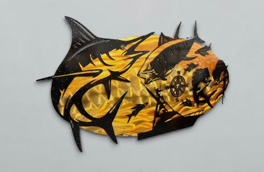 Golden Fishing Extreme "Special Edition" PETE KOZA METAL ART