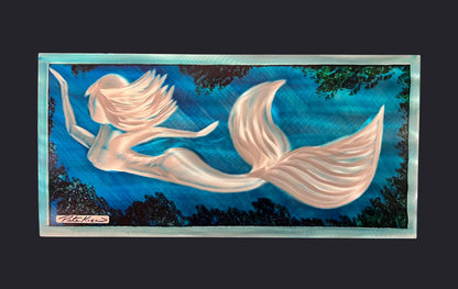 Mermaid Delight options available Pete Koza Metal Art