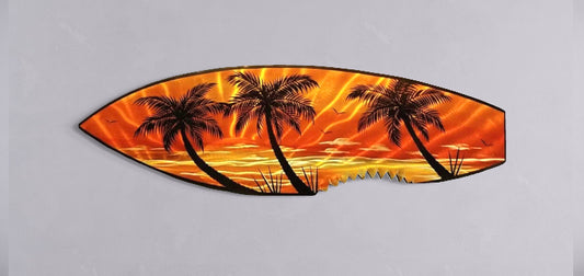 Surf dayz Pete Koza Metal Art