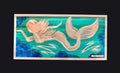 Nautical Blue Mermaid WALL ART Pete Koza Metal Art