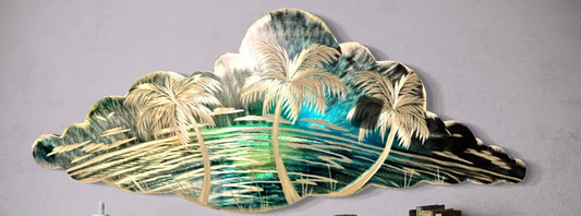 Tropical Cloud Metal Art PETE KOZA METAL ART