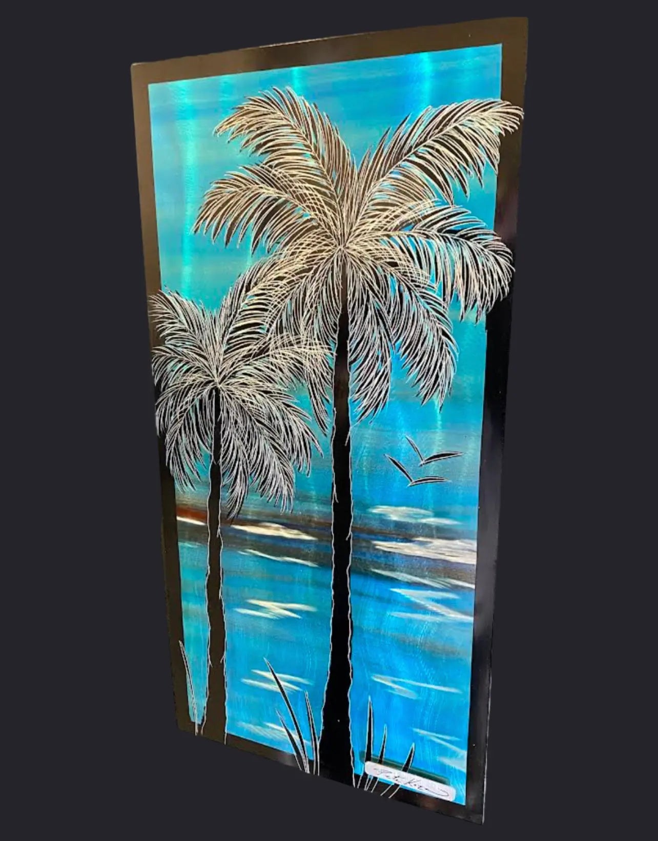 Palm Trees + Color Options PETE KOZA METAL ART 2