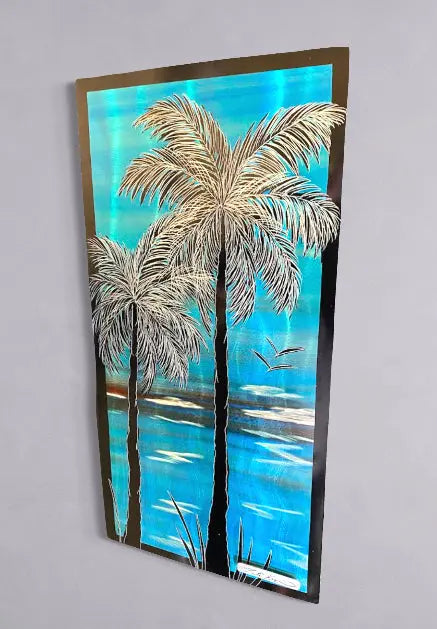 Palm Trees + Color Options PETE KOZA METAL ART 2