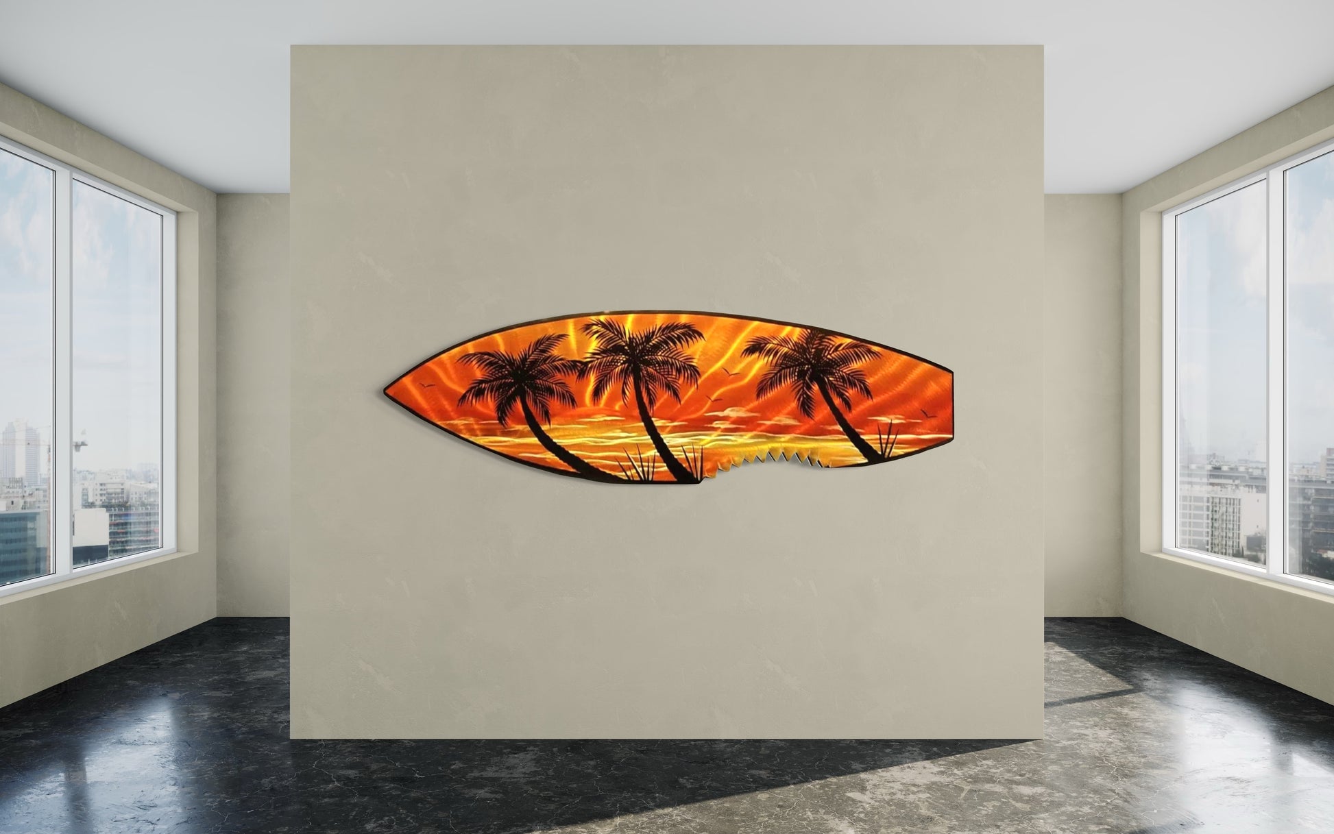 Surf dayz Pete Koza Metal Art