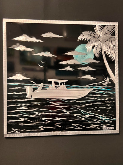 20% OFF! *New Night Fishing Scene *One Of A Kind*