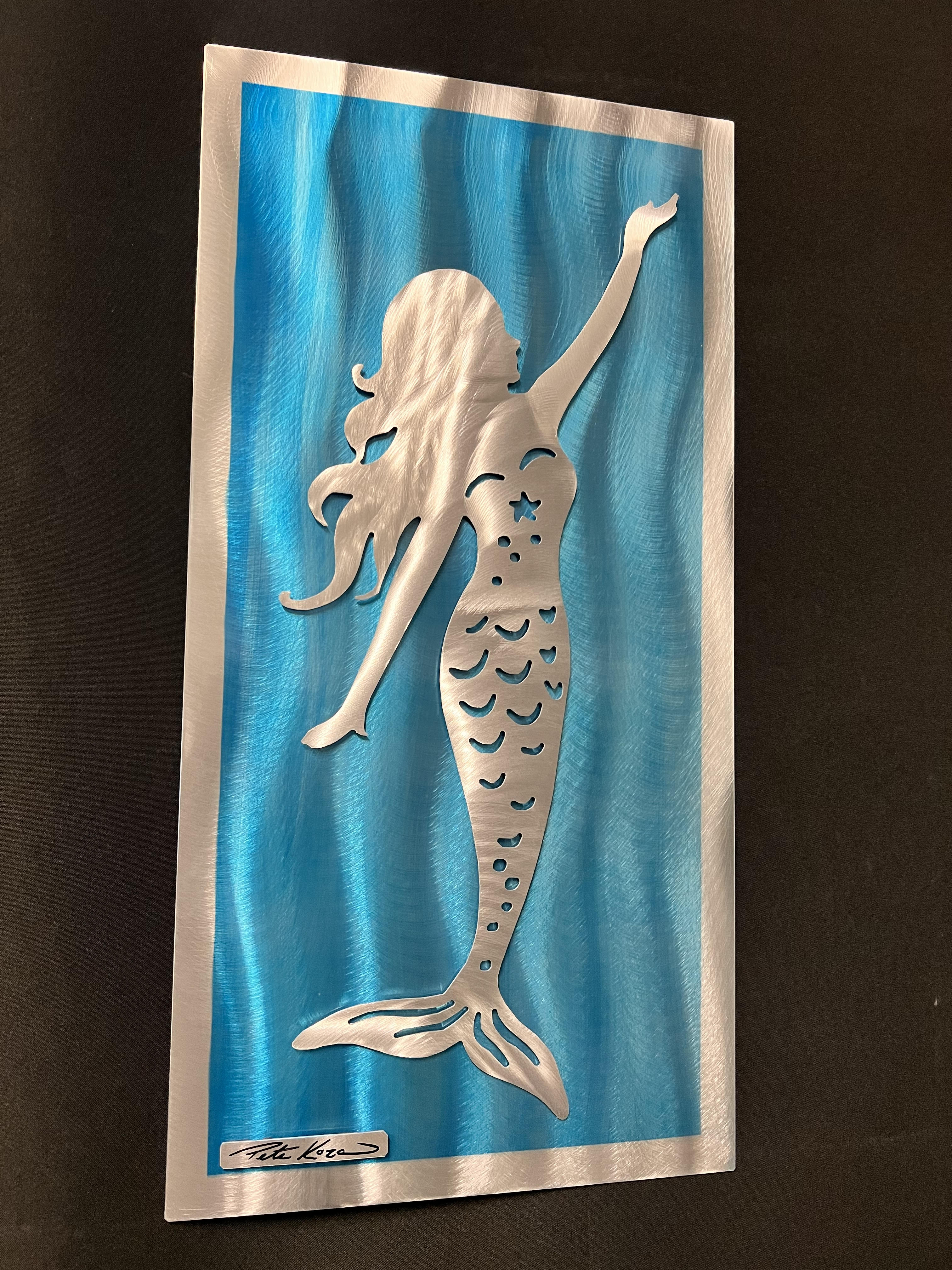 Mermaid Scene PETE KOZA METAL ART