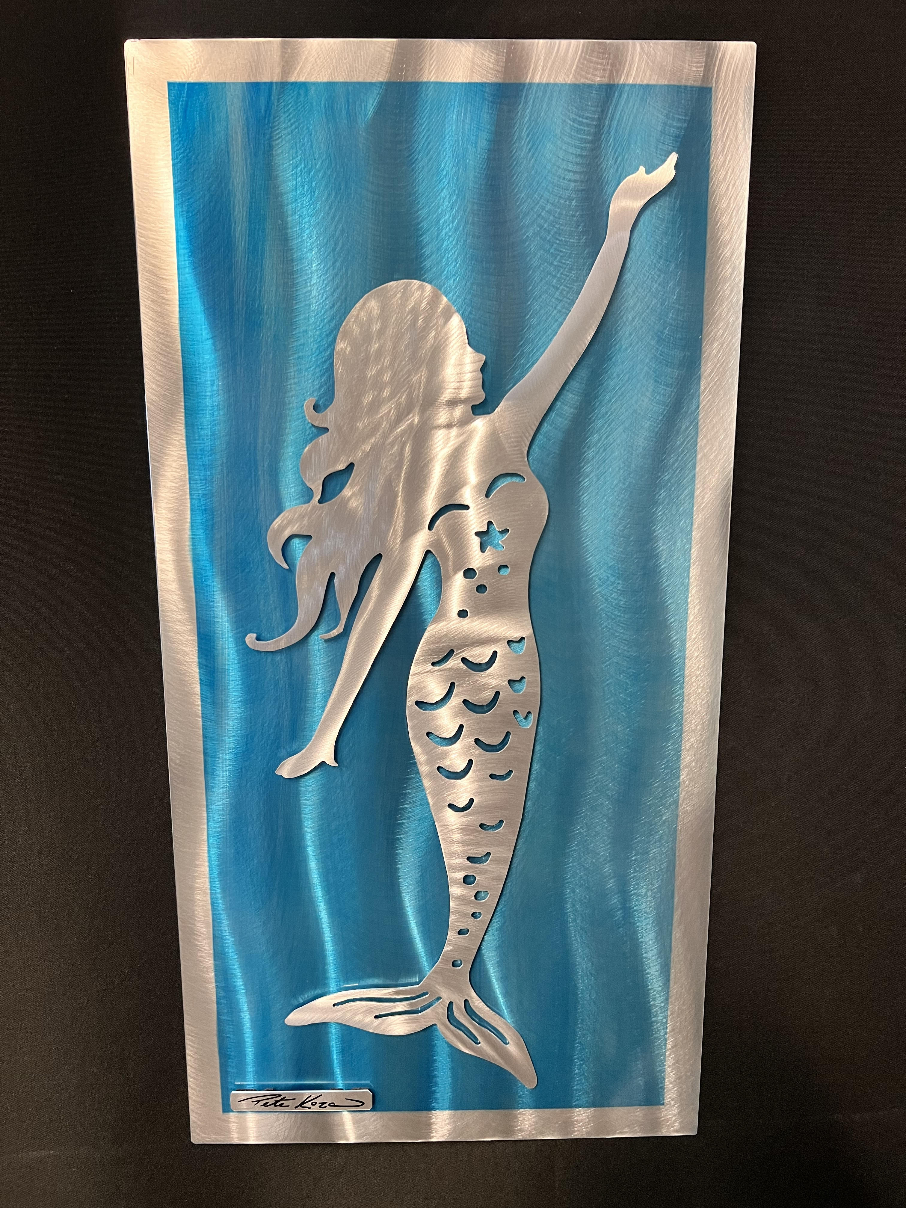 Mermaid Scene PETE KOZA METAL ART