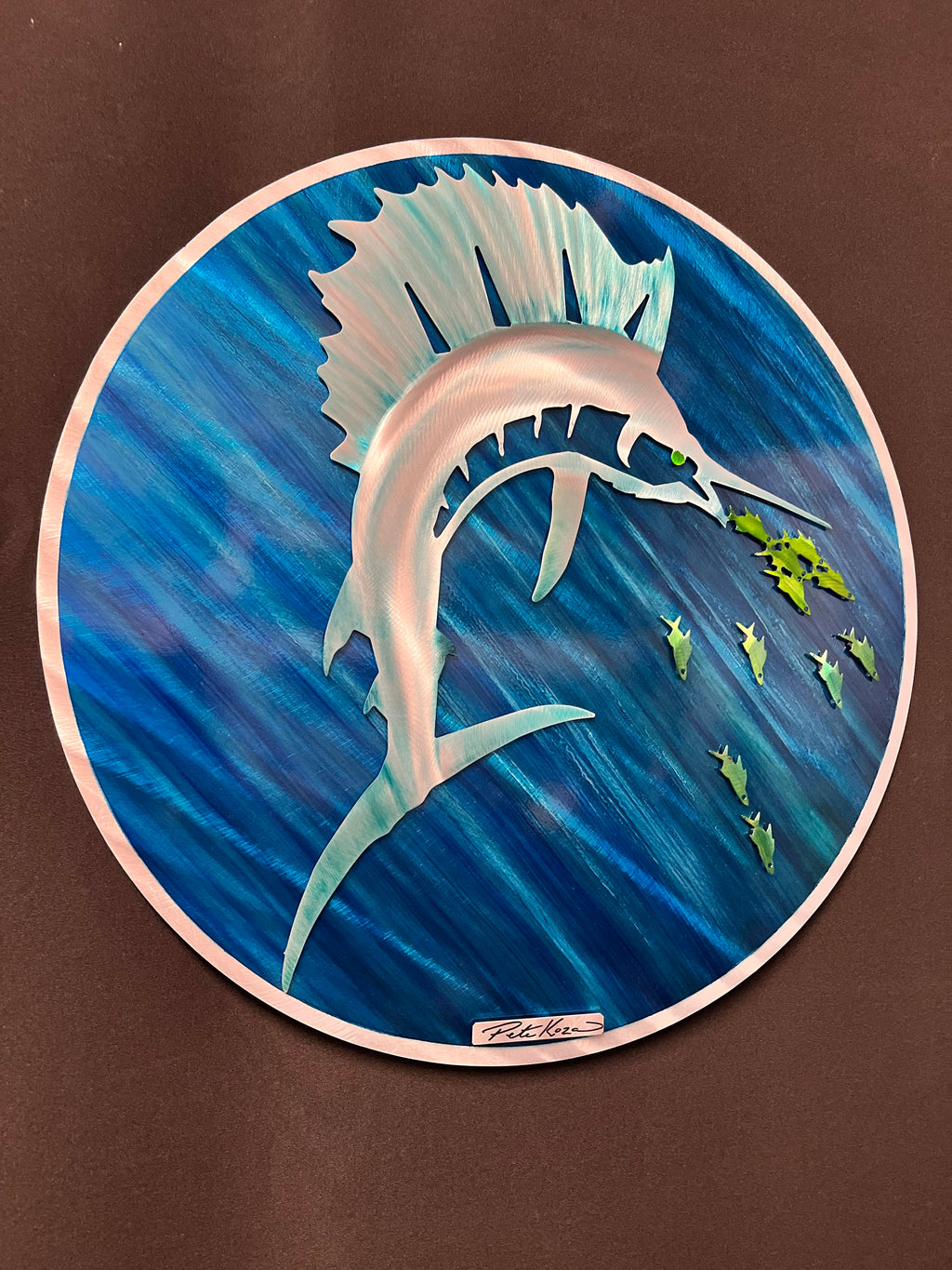 Sailfish Circle V.2 PETE KOZA METAL ART