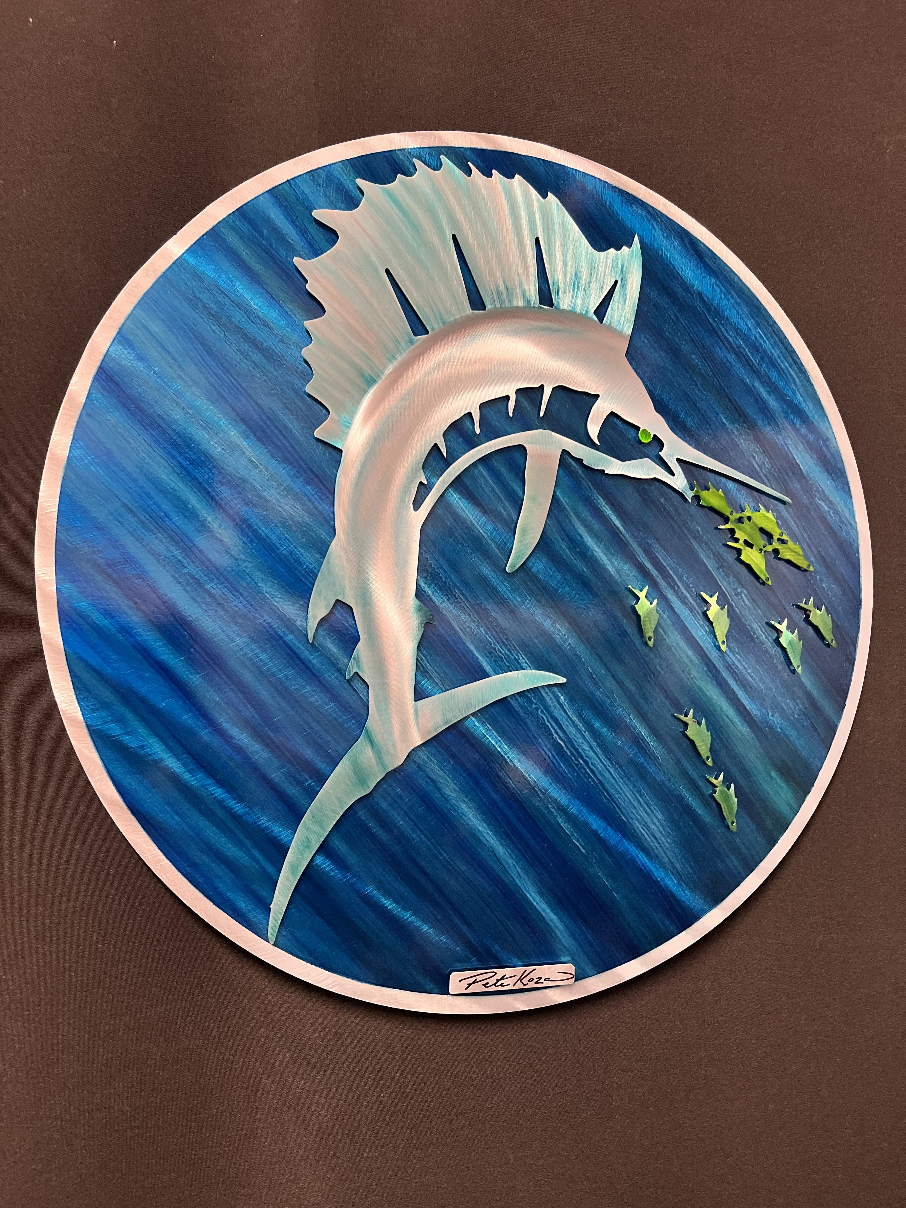 Sailfish Circle V.2 PETE KOZA METAL ART