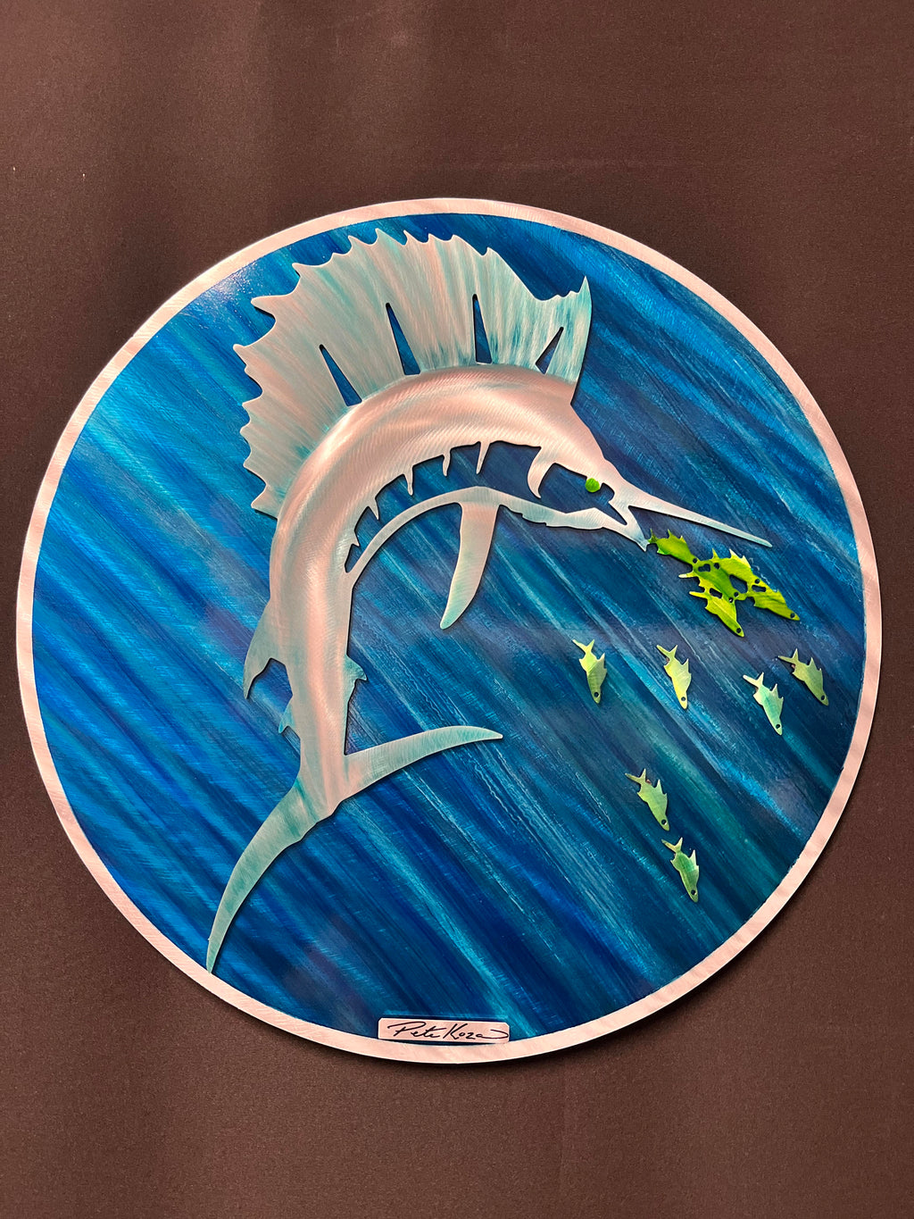 Sailfish Circle V.2 PETE KOZA METAL ART