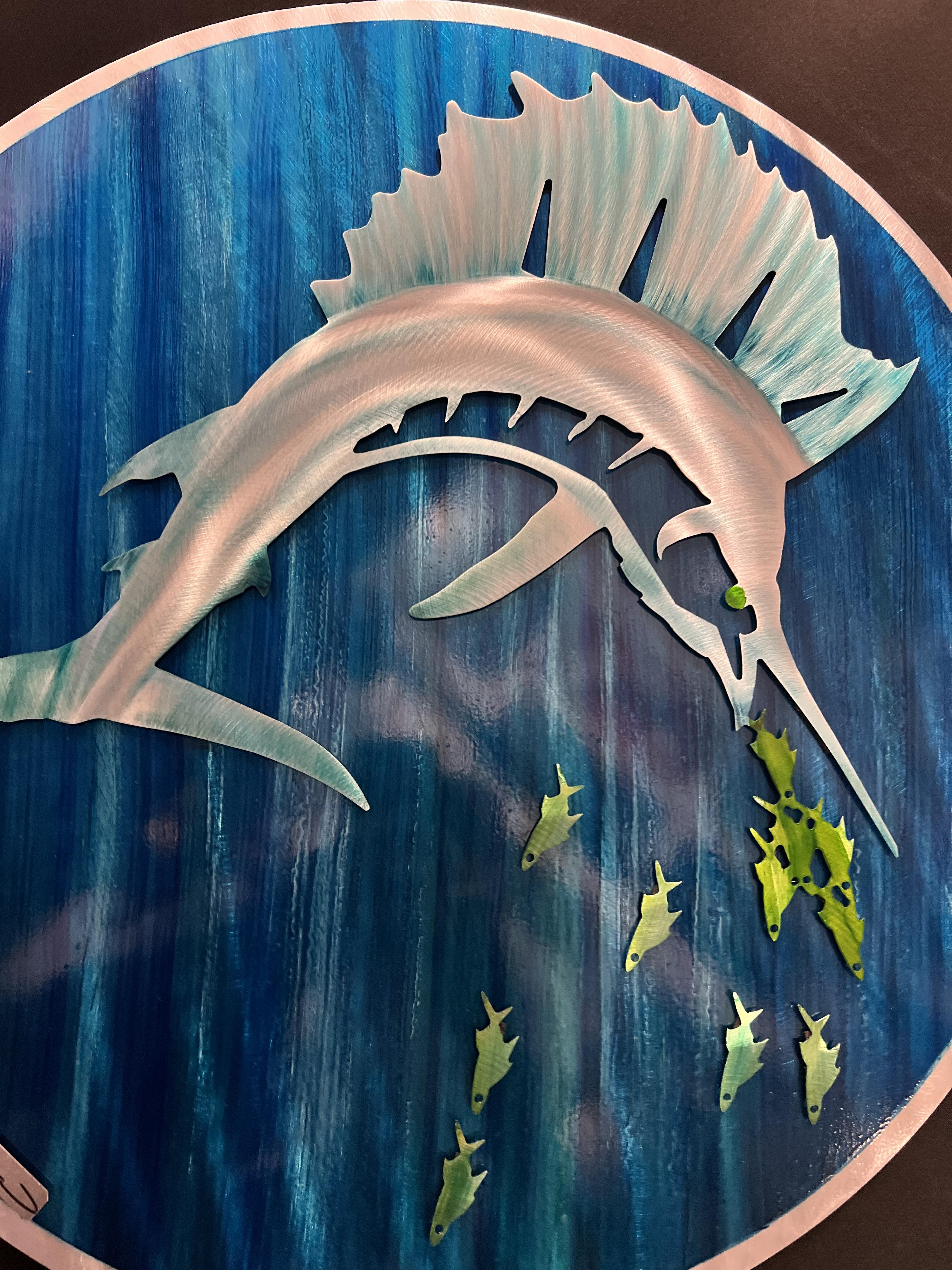 Sailfish Circle V.2 PETE KOZA METAL ART