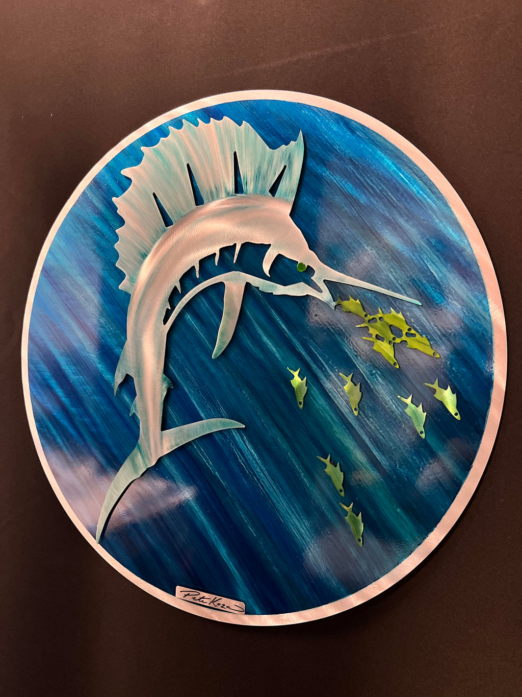 Sailfish Circle V.2 PETE KOZA METAL ART