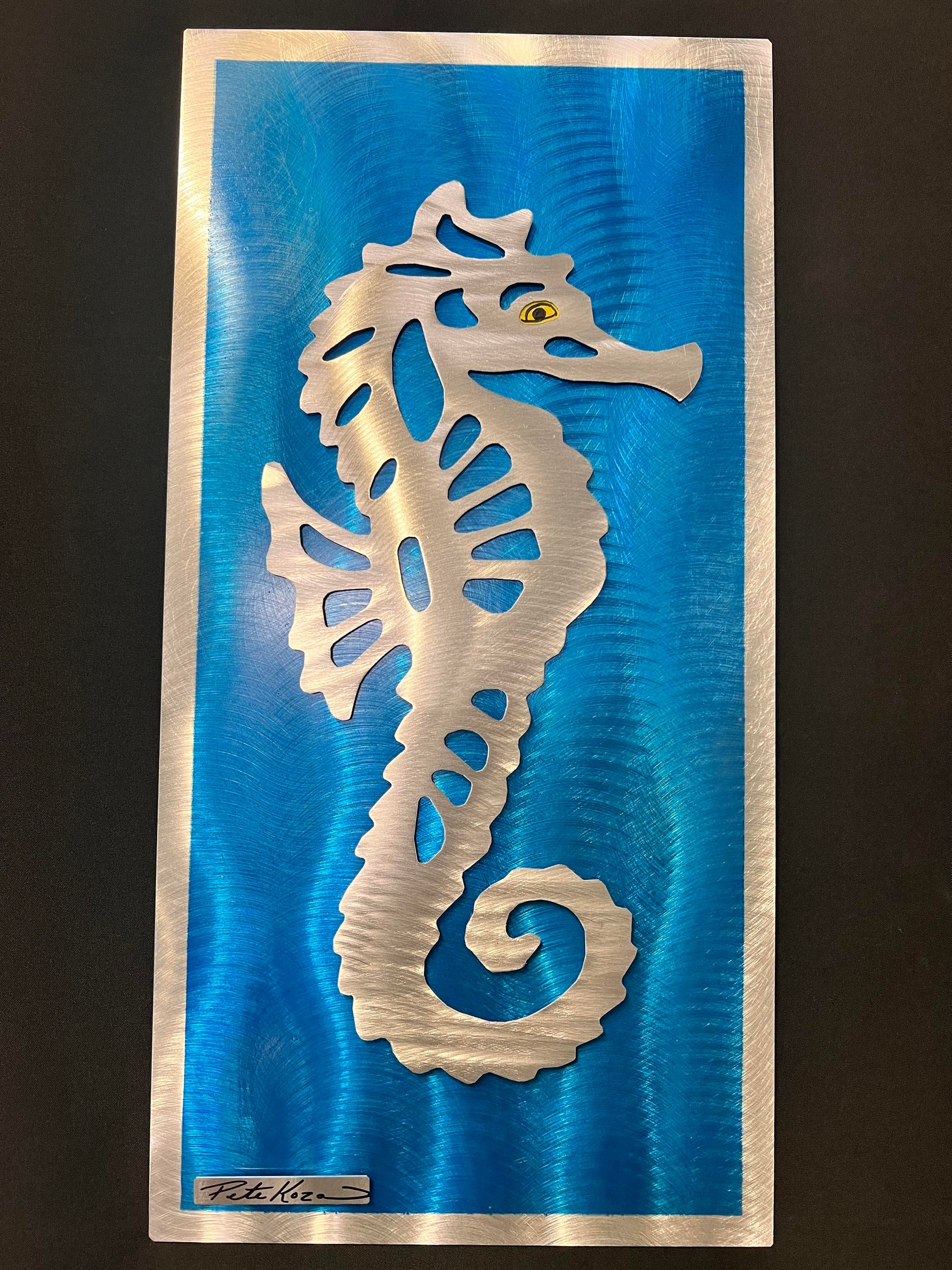 Seahorse V.2 - Pete Koza Metal Art